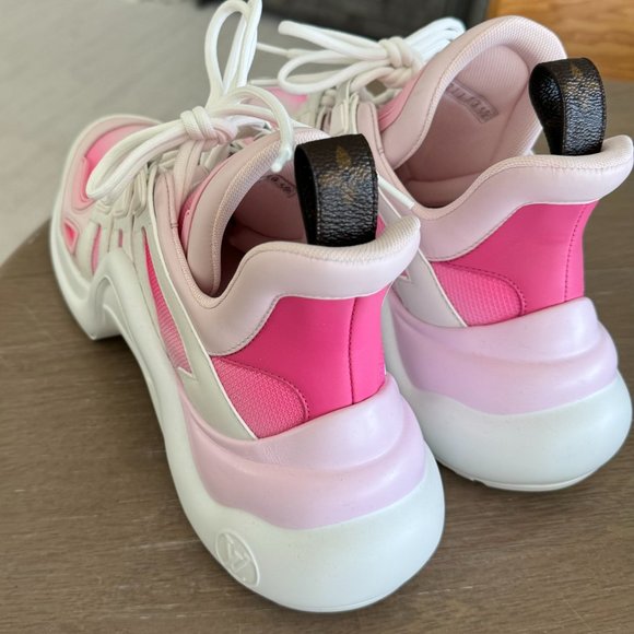 Louis Vuitton Archlight Sneaker Pink/White - Picture 10 of 10